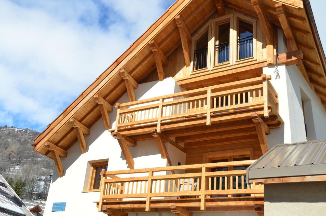 Le Gabion, Luxueux Appartement Avec Sauna, Serre Chevalier Vallee Сен-Шаффре Екстер'єр фото