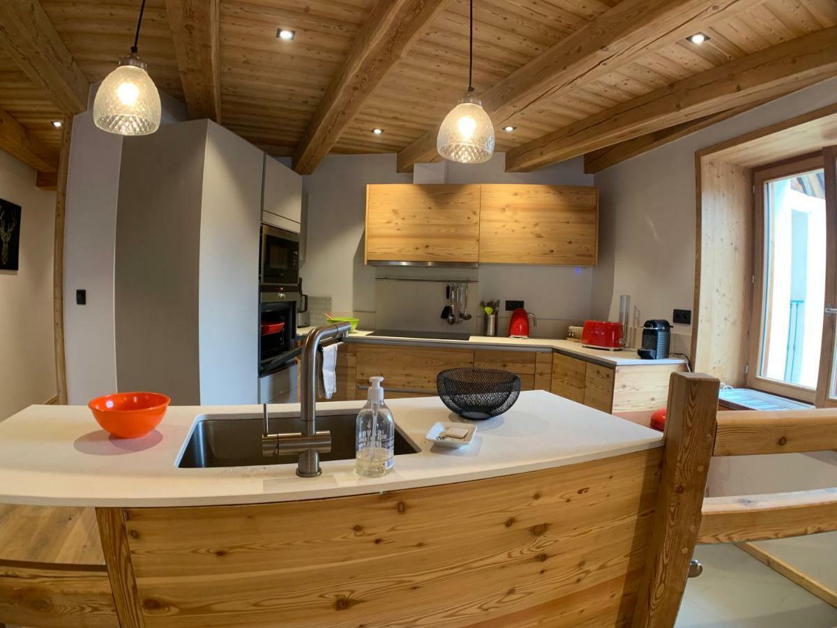 Le Gabion, Luxueux Appartement Avec Sauna, Serre Chevalier Vallee Сен-Шаффре Екстер'єр фото