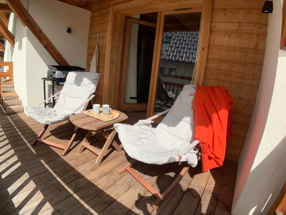 Le Gabion, Luxueux Appartement Avec Sauna, Serre Chevalier Vallee Сен-Шаффре Екстер'єр фото