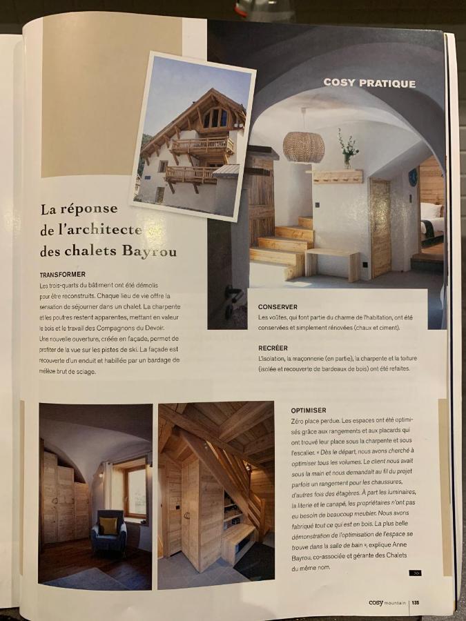 Le Gabion, Luxueux Appartement Avec Sauna, Serre Chevalier Vallee Сен-Шаффре Екстер'єр фото
